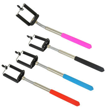 King Selfie Sticks with Telescoping Handles - Pink